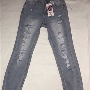Light blue Denim jeans Size 5 Mom Jeans